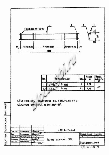 Плита 2ПГ 6-5