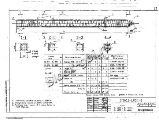 Свая С 16-40 В7