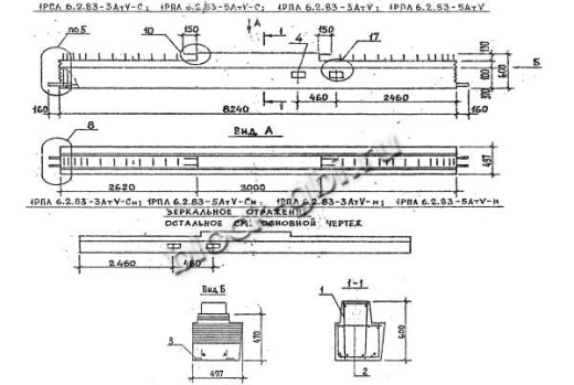 Ригель 1РПЛ 6.2.83-3 АтV-н