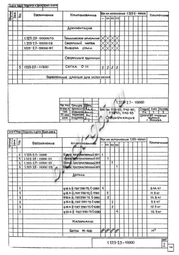 Прогон П40-63 А-IV