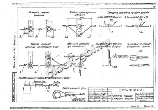 Переходная концевая опора ПК2