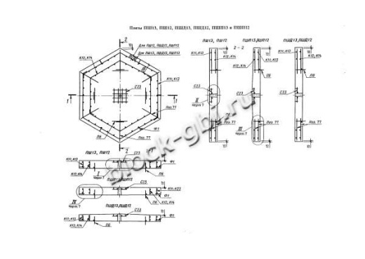 Плита 1ПШП 13