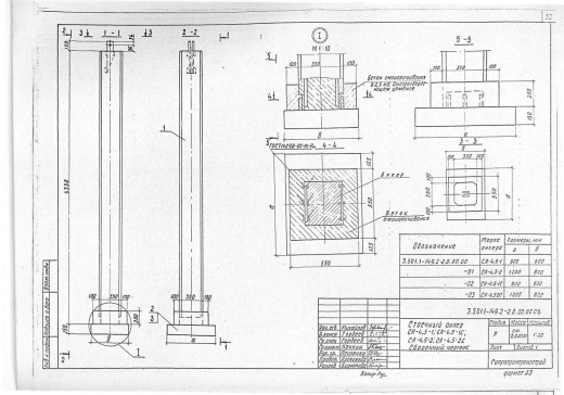 Стойка анкера СА-4,5-1С