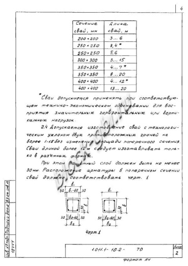 Свая СНк 140.30