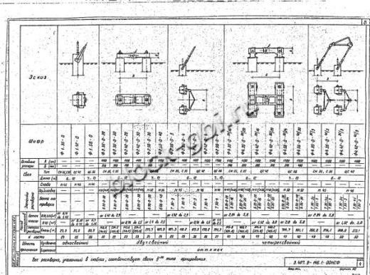 Фундамент Ф4.42-0-30/20
