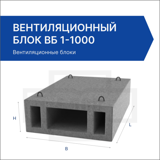 Вентиляционный блок ВБ 1-1000