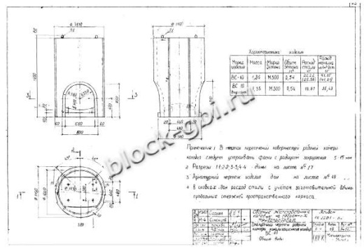 Колодец ВС-10-1
