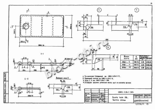 Плита 1ПВ 6-6