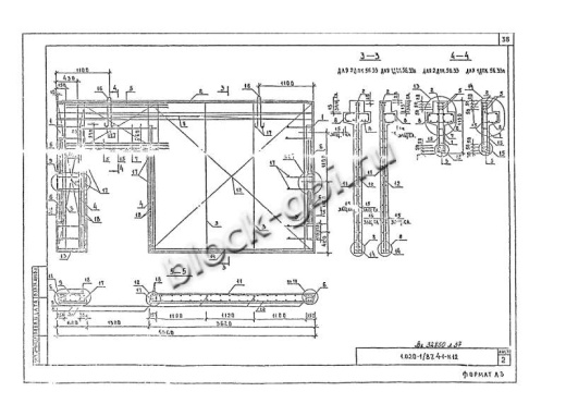 Диафрагма жесткости 1ДПК 56.33л