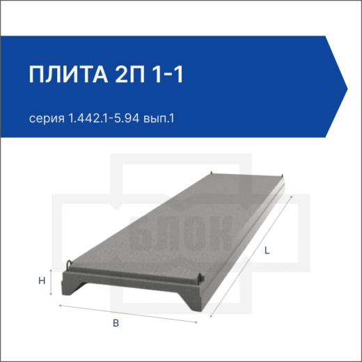 Плита 2П 1-1