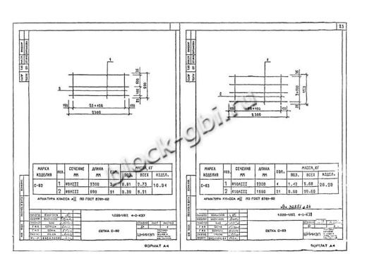 Диафрагма жесткости 1ДП 32.42