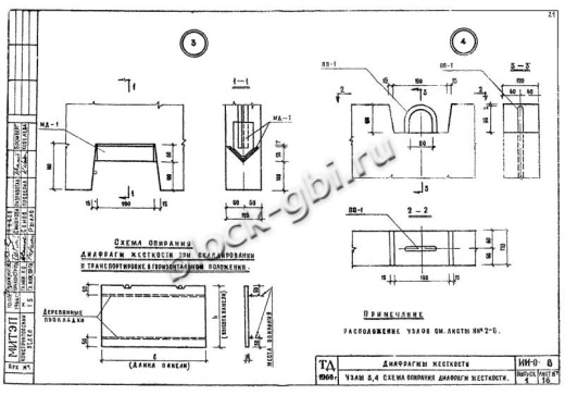 Диафрагма жесткости ВЦ-57-20