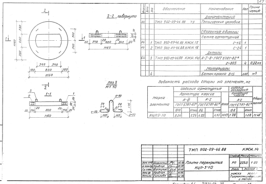 Крышка КПЦ 3-10