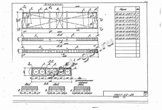Плита ПК 68.12-11
