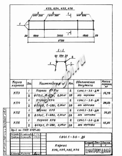 Плита ПРС 68.15-11