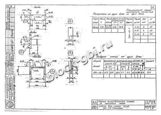 Средний блок камеры футерованный СБК 1.8-1-фут
