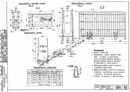 Блок междушпального лотка МШЛ-0.7