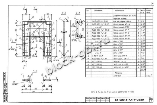 Диафрагма жесткости ДП 32.40
