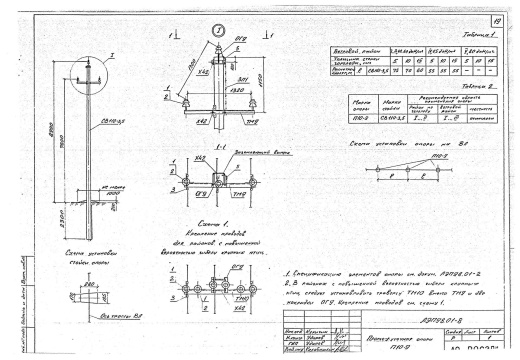 Промежуточная опора П10-9