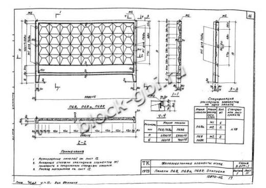 Панель П6Вк