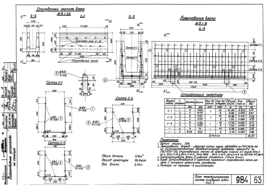 Блок междушпального лотка МШЛ-0.5