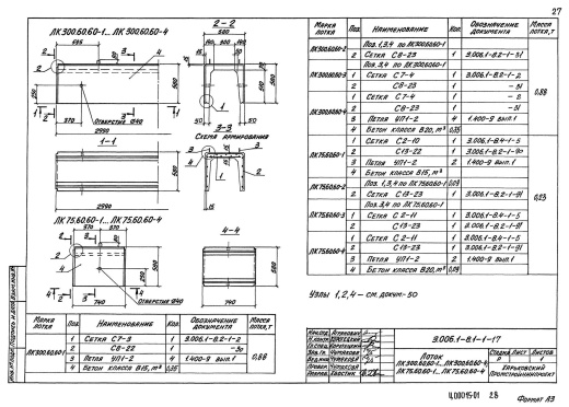 Лоток ЛК 300.60.60-2