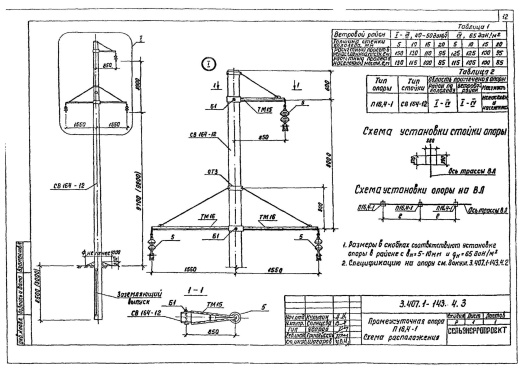 Промежуточная опора П16,4-1