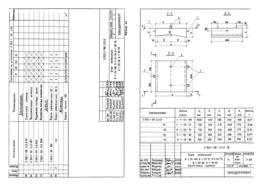 Блок бетонный Б 1-24-100