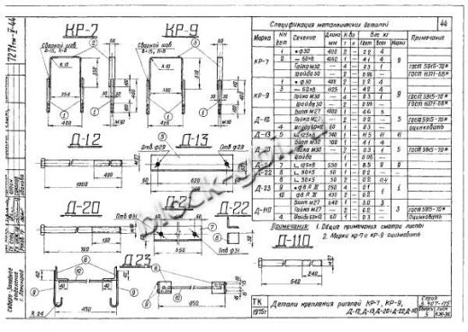 Плита анкерная ПА 3-1