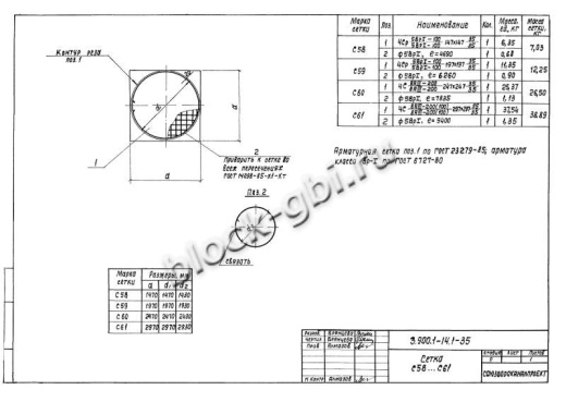 Плита днища колодца футерованная ПН 25-фут